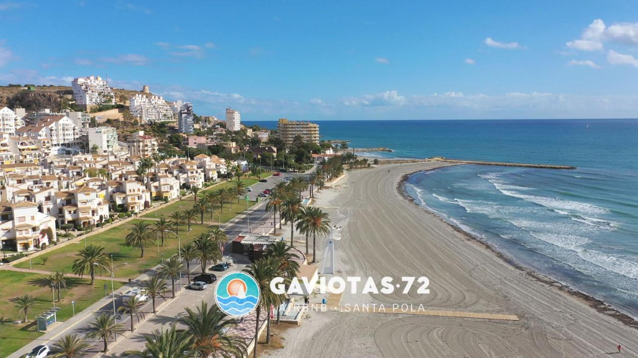 Apartamento NUEVO a estrenar. Vistas al mar, terraza, ascensor Santa Pola Exterior foto